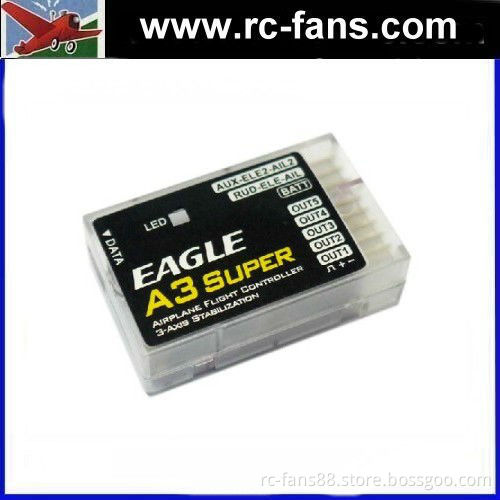 EAGLE Aeroplane Flight Controller/ Stabilization System A3 Super W/Programe card